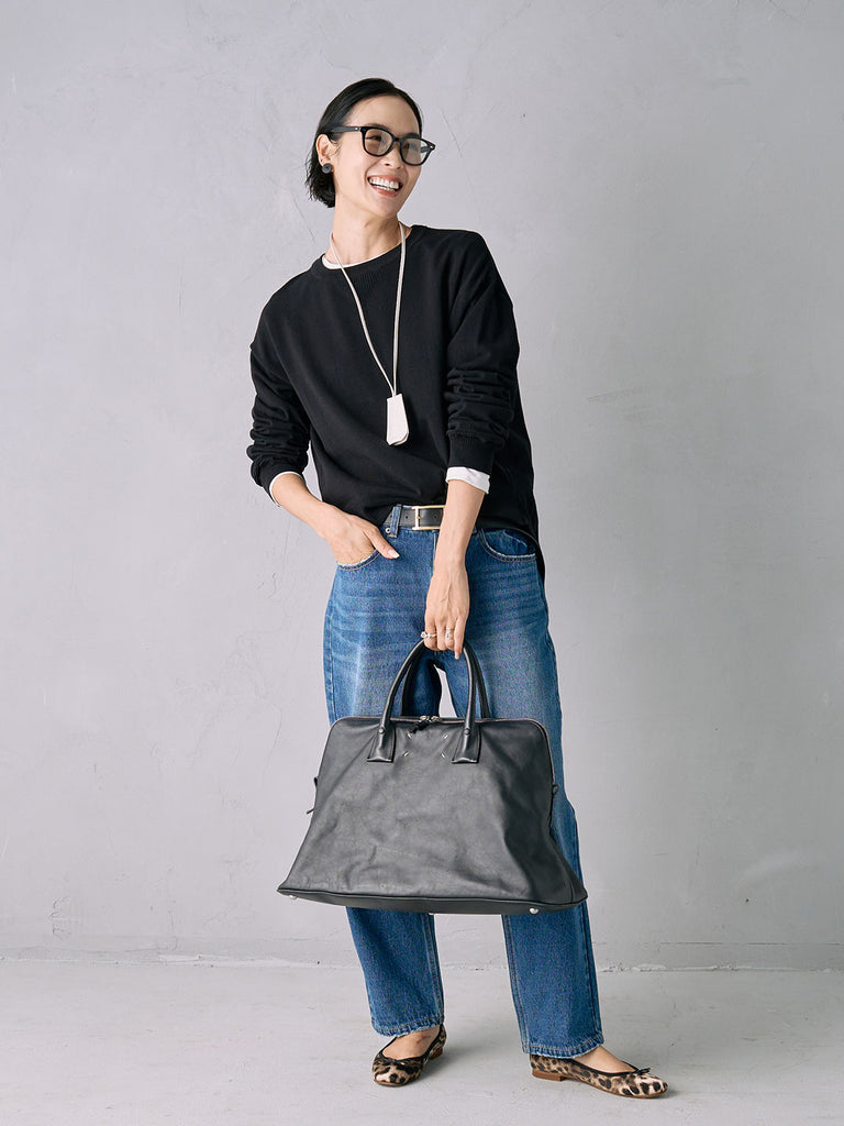 Model：171cm　着用サイズ：F