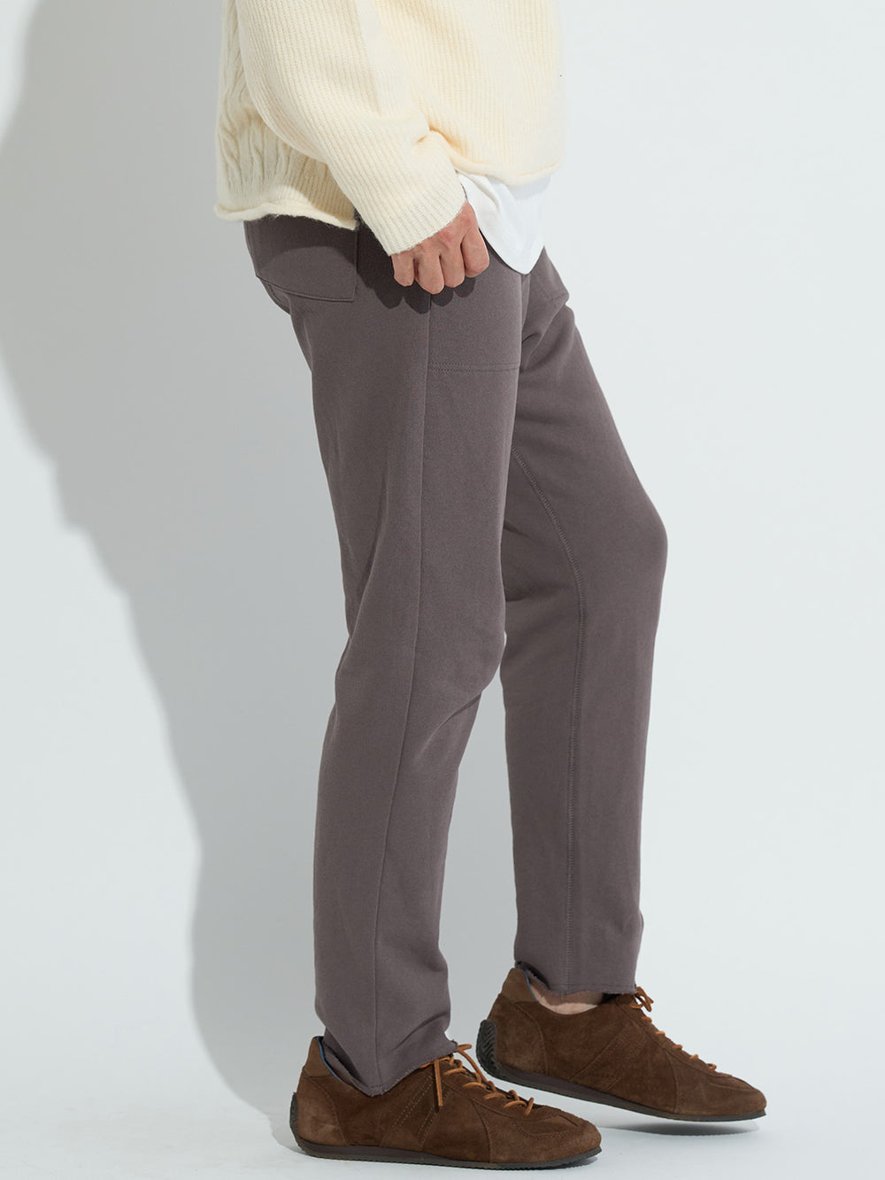 裏毛サルエルパンツ