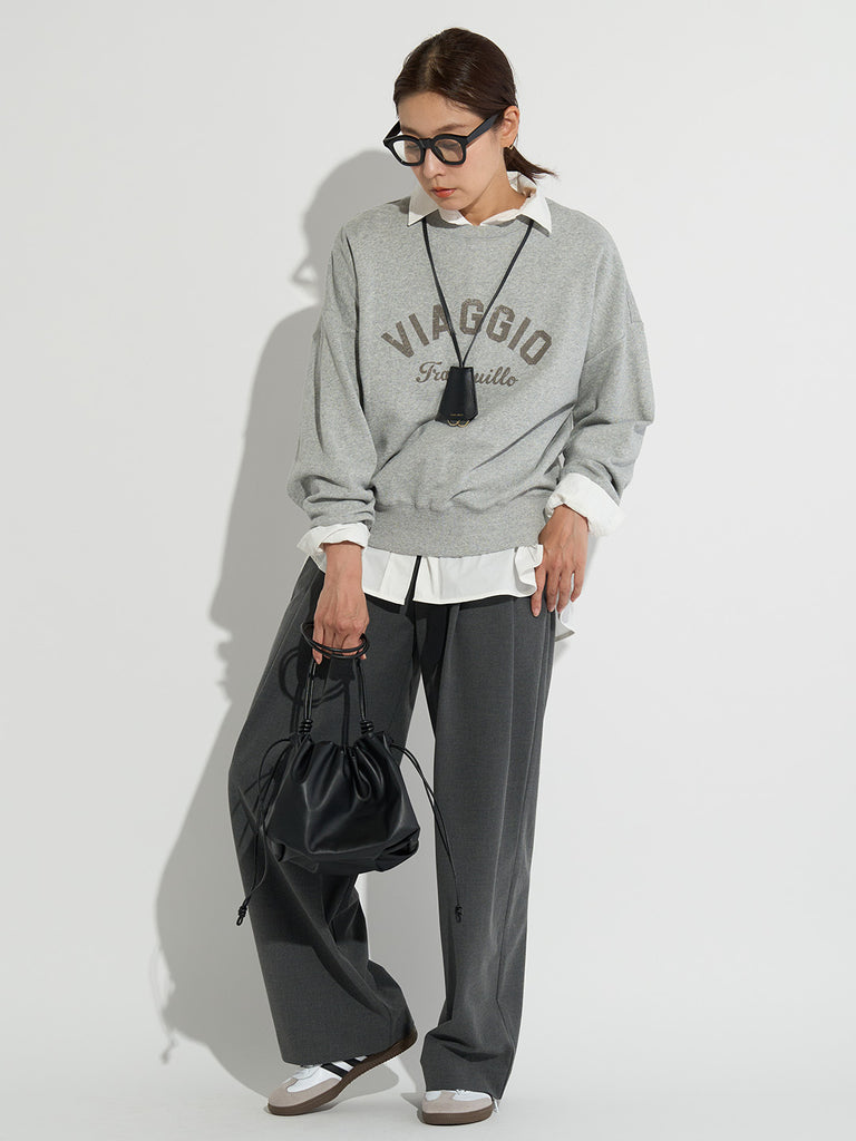 Model：168cm　着用サイズ：F