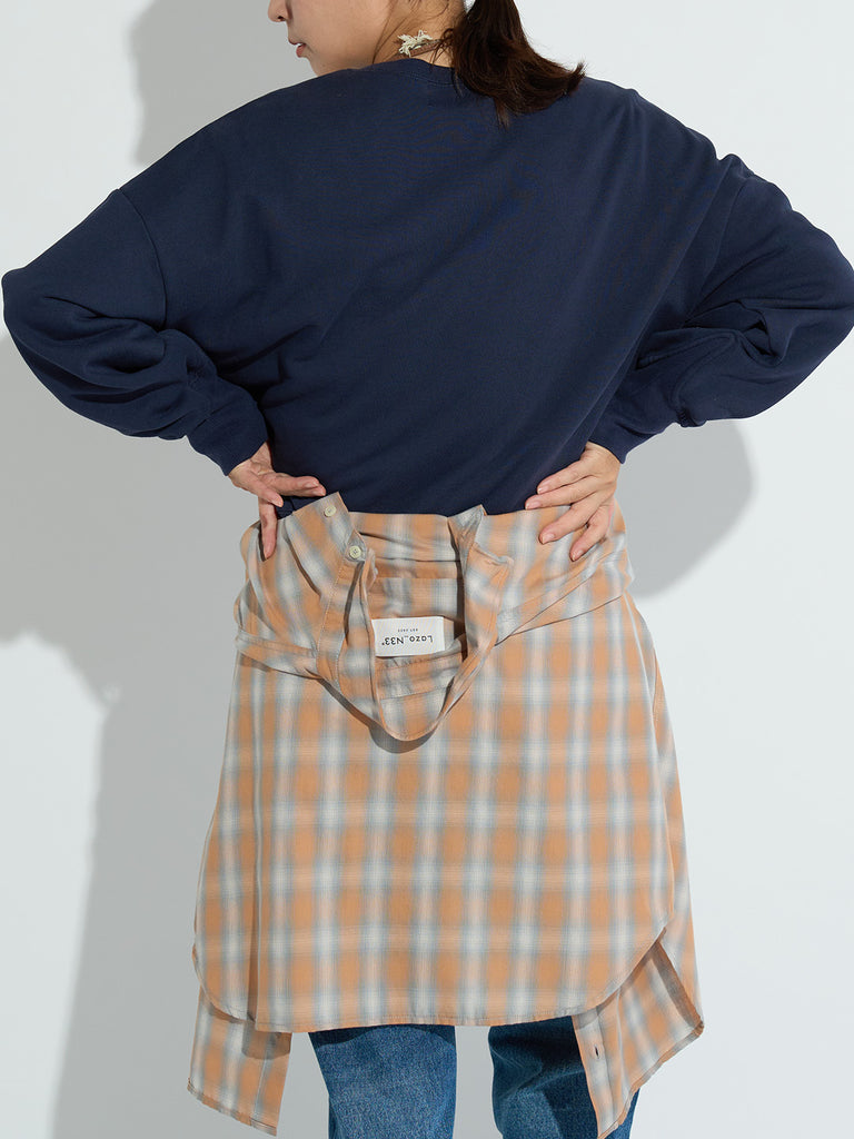 Model：168cm　着用サイズ：F