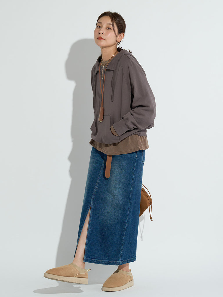 Model：168cm　着用サイズ：F