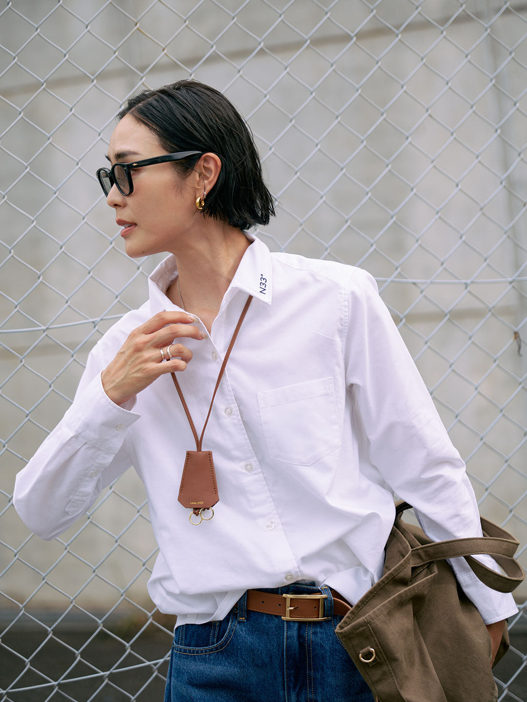 ワイヤー入りシャツ | Lazo_N33°（ラソエヌサーティスリー）の公式通販