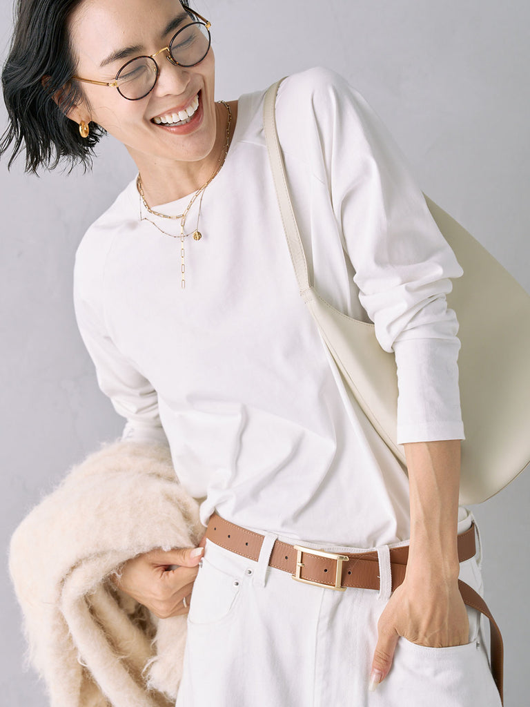 Model：171cm　着用サイズ：F