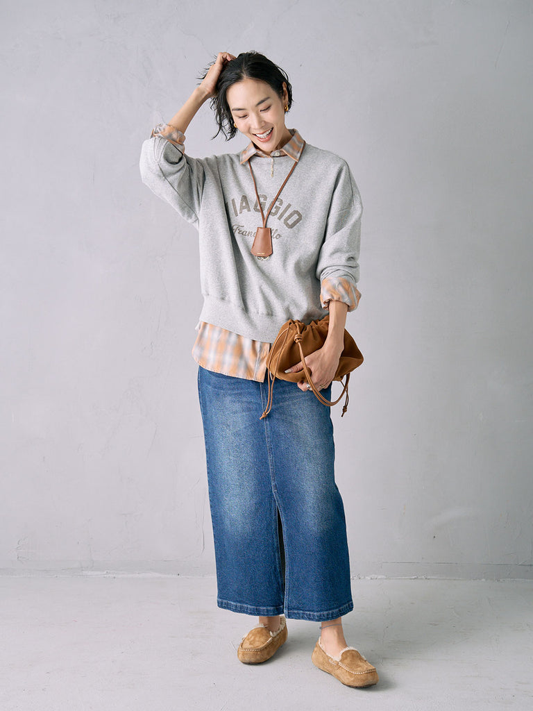 Model：171cm　着用サイズ：F