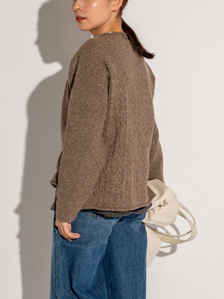 Model：168cm　着用サイズ：F