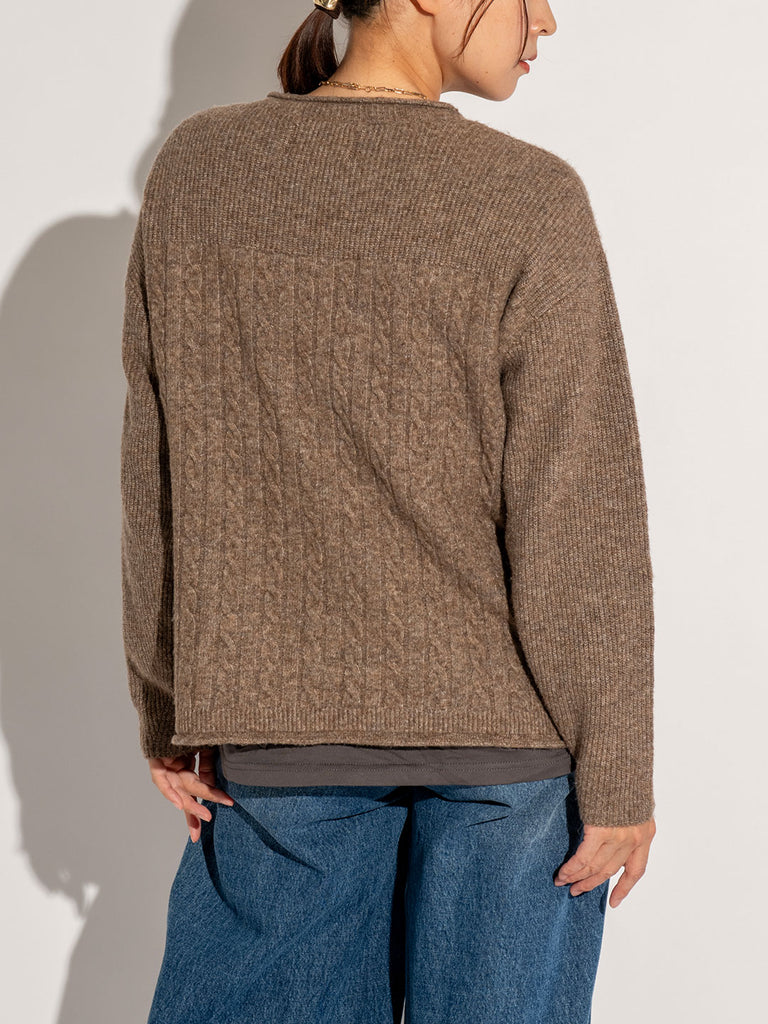 Model：168cm　着用サイズ：F