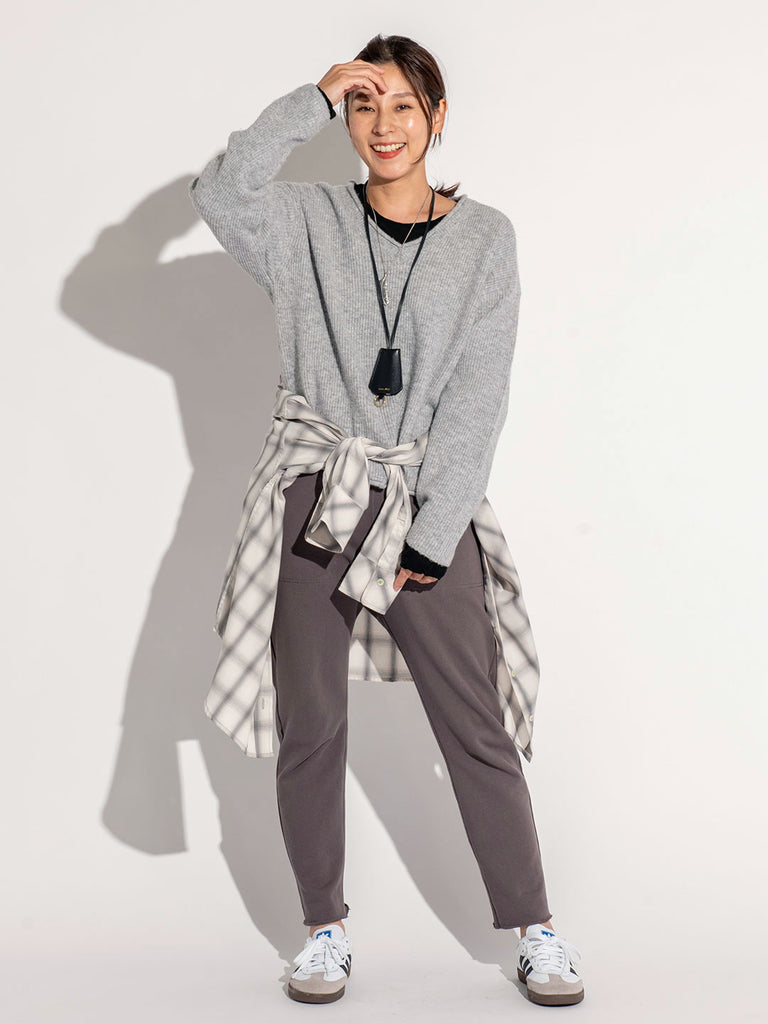 Model：168cm　着用サイズ：F