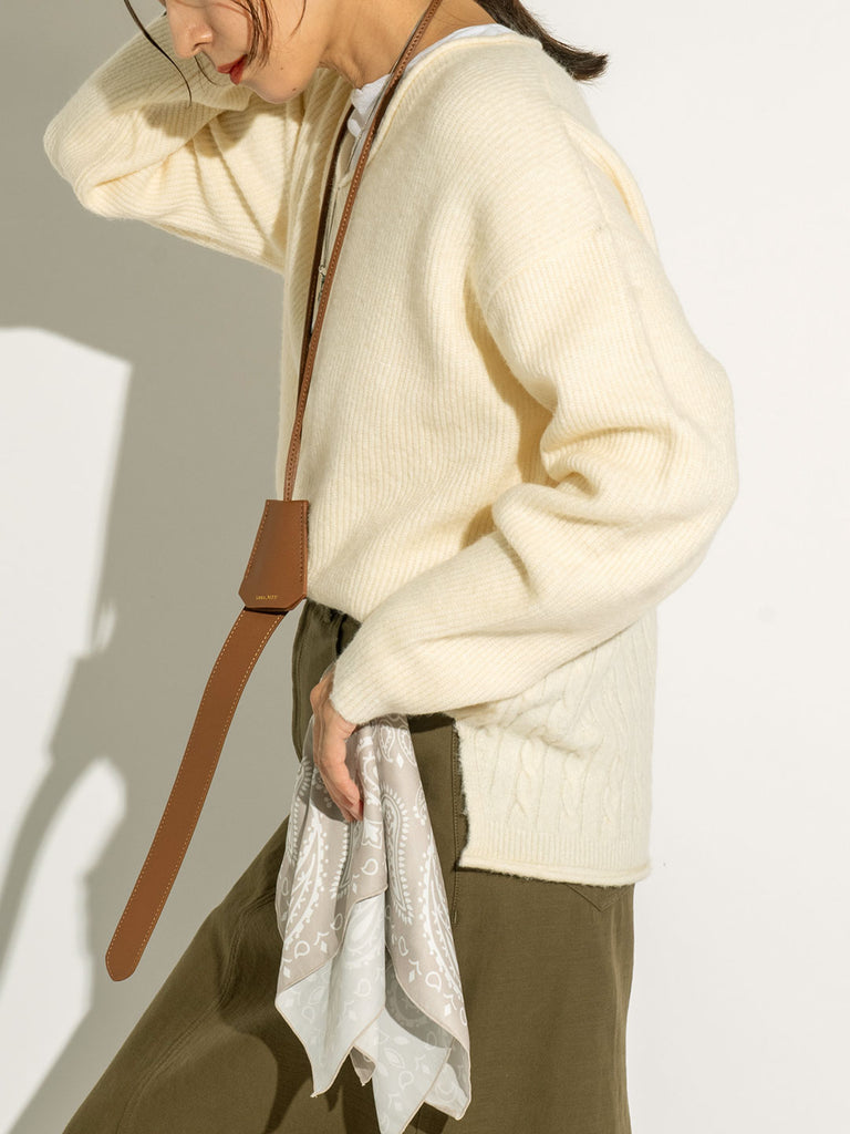 Model：168cm　着用サイズ：F