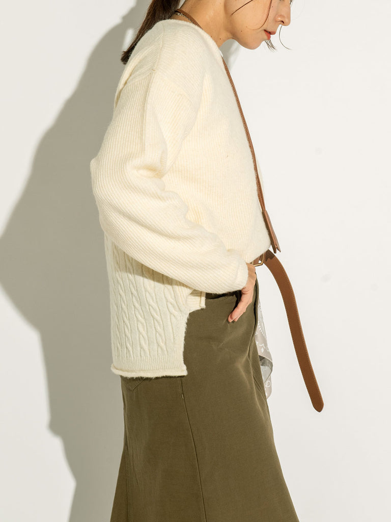 Model：168cm　着用サイズ：F