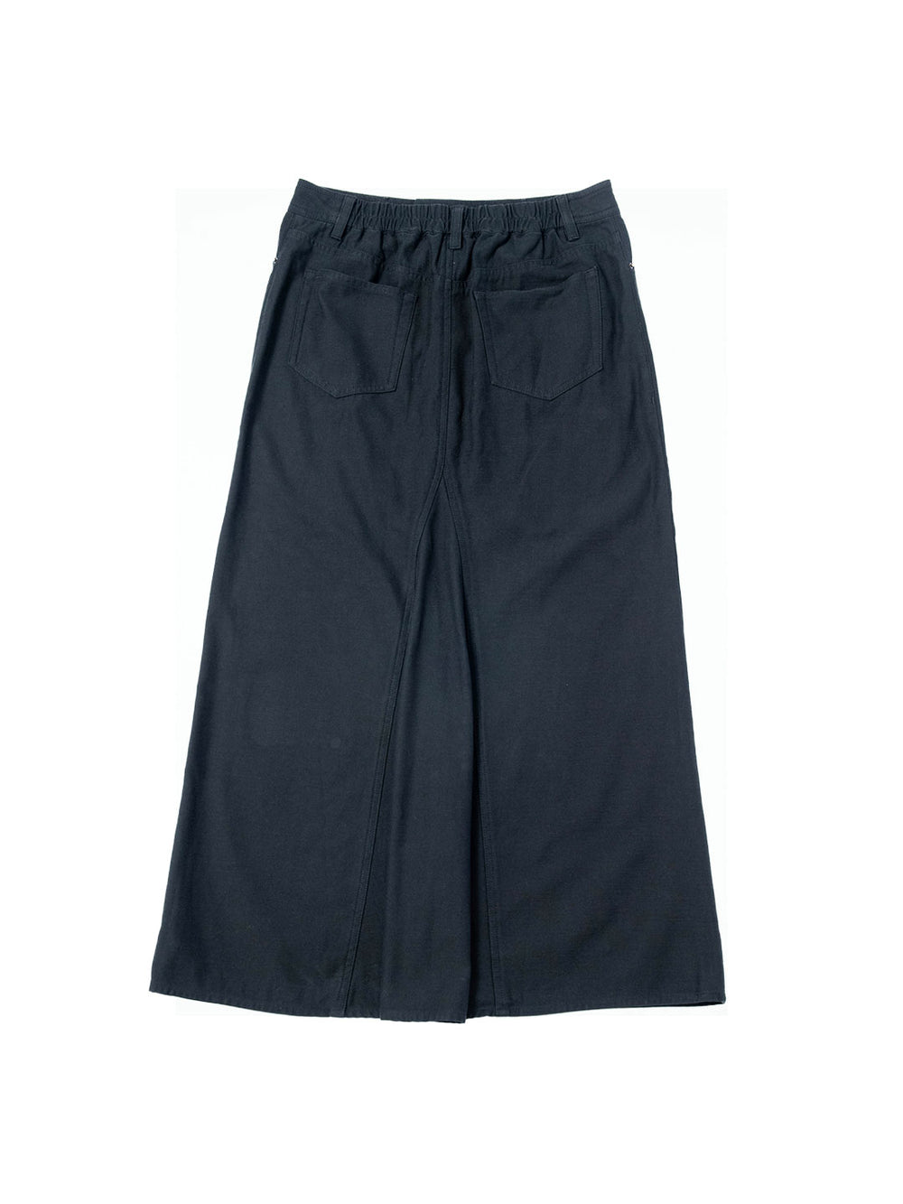 ストーンウォッシュロングスカート