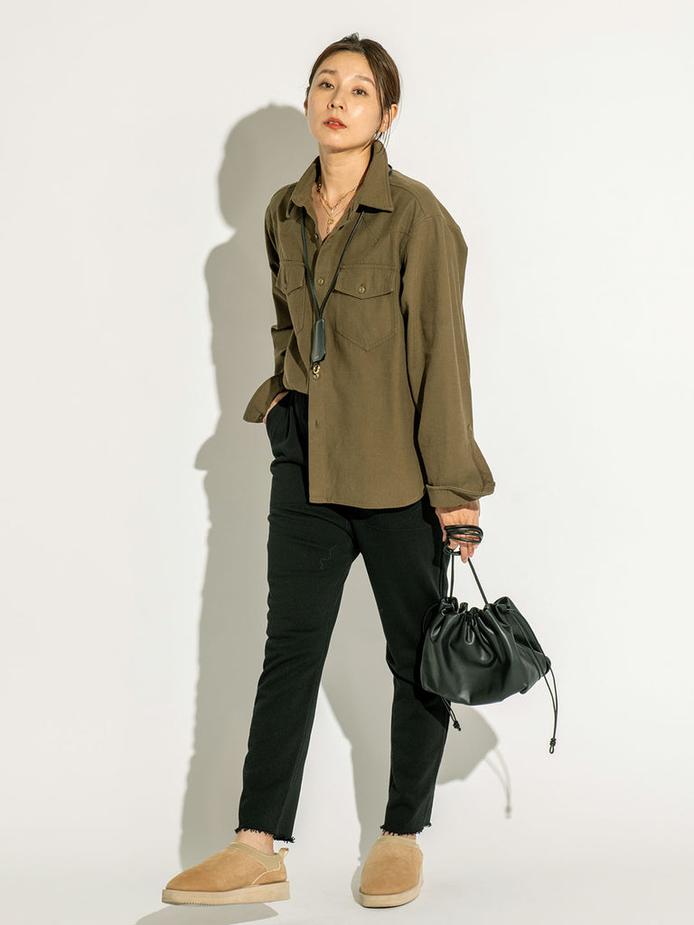 Model：168cm　着用サイズ：M