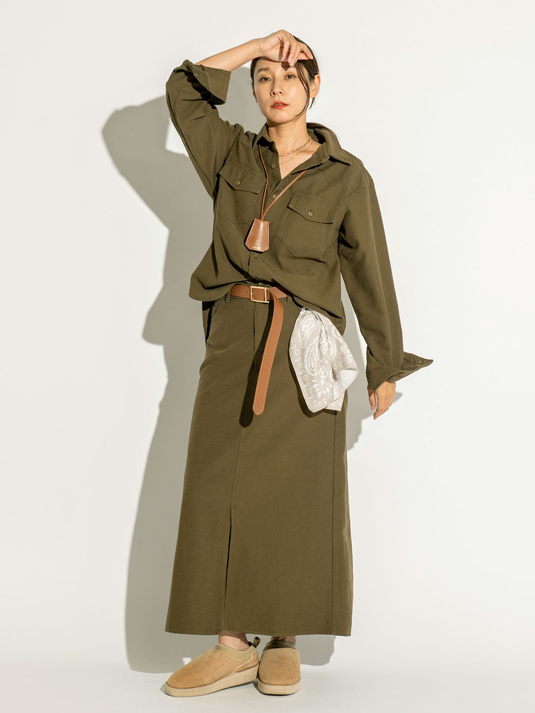 ストーンウォッシュセットアップ