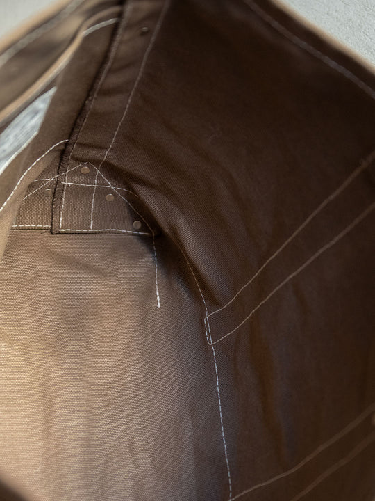 ライトキャンバストートバッグ ディティール| Lazo_N33°（ラソエヌサーティスリー）の公式通販