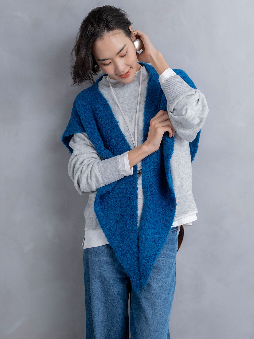 ブークレーフードマフラー | Lazo_N33°（ラソエヌサーティスリー）の