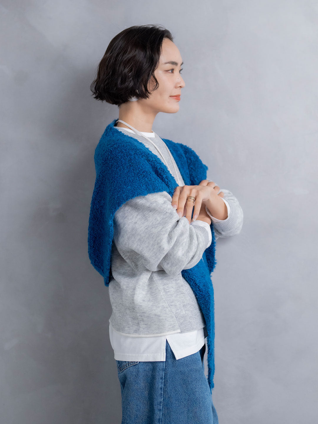 ブークレーフードマフラー | Lazo_N33°（ラソエヌサーティスリー）の