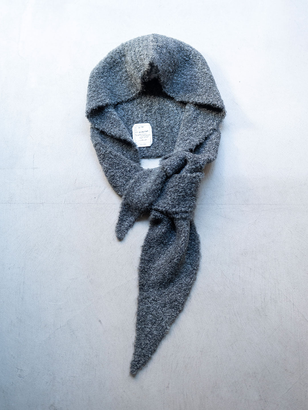  グレンマーティンス　フード マフラー ブークレーフードマフラー | Lazo_N33°（ラソエヌサーティスリー）の