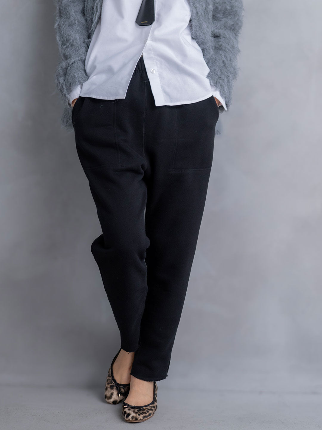 裏ボアスウェットサルエルパンツ | Lazo_N33°（ラソエヌサーティスリー