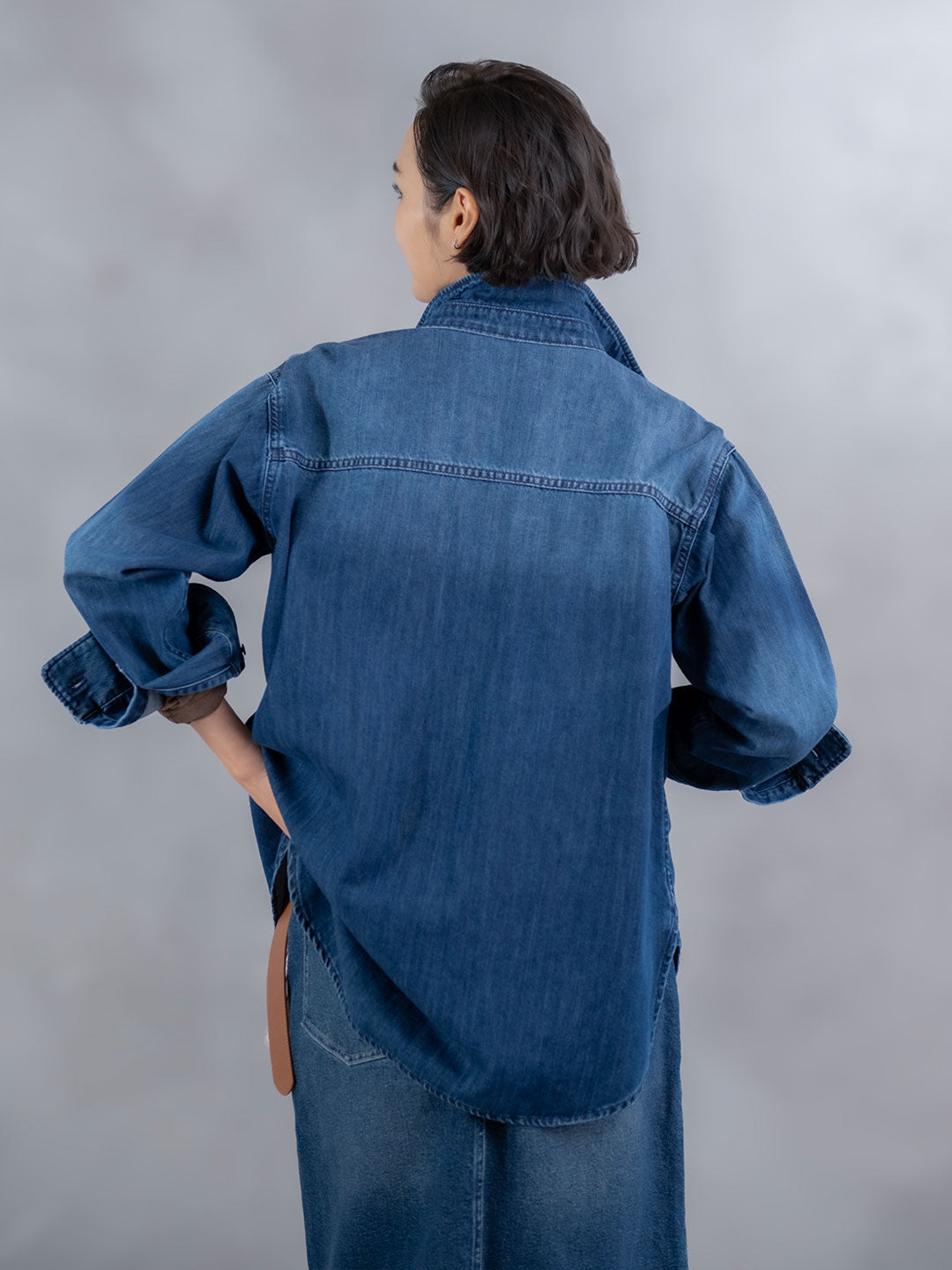 8ozダンガリーデニムシャツ | Lazo_N33°(ラソエヌサーティスリー)の 8ozダンガリーデニムシャツ | Lazo_N33°(ラソエヌサーティスリー)の