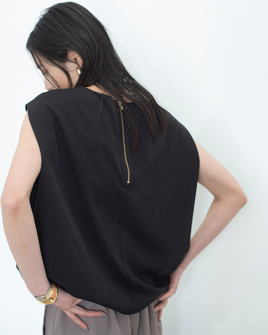 ノースリーブドレープブブラウス | Lazo_N33°(ラソエヌサーティスリー)の公式通販