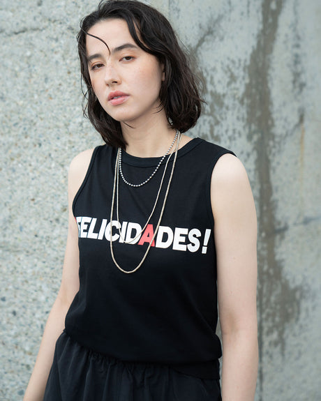 配色ロゴノースリーブTシャツ | Lazo_N33°(ラソエヌサーティスリー)の公式通販