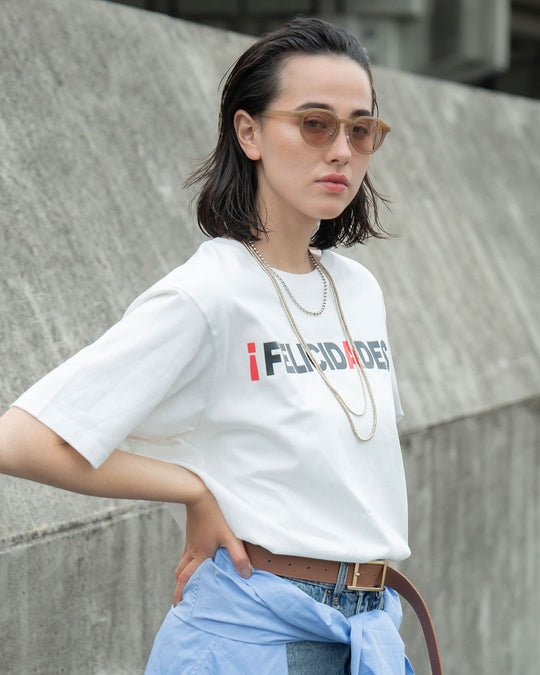 配色ロゴTシャツ | Lazo_N33°（ラソエヌサーティスリー）の公式通販