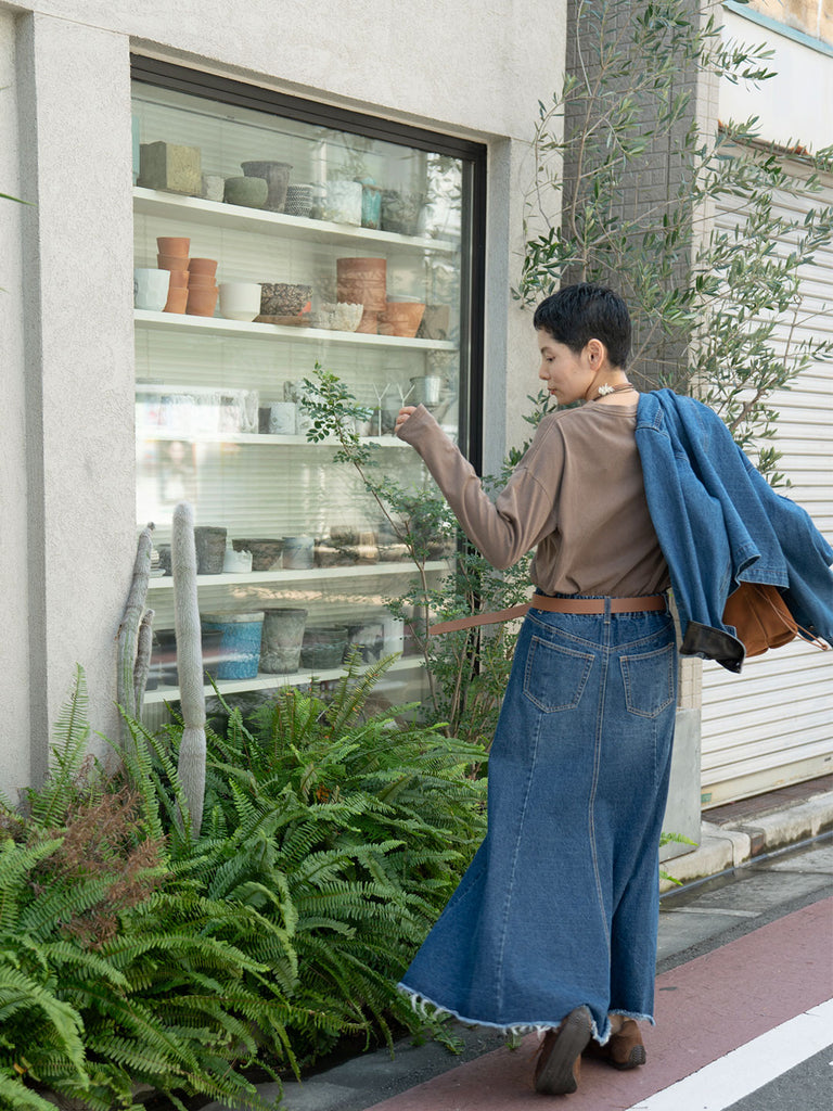 Model：163cm　着用サイズ：M