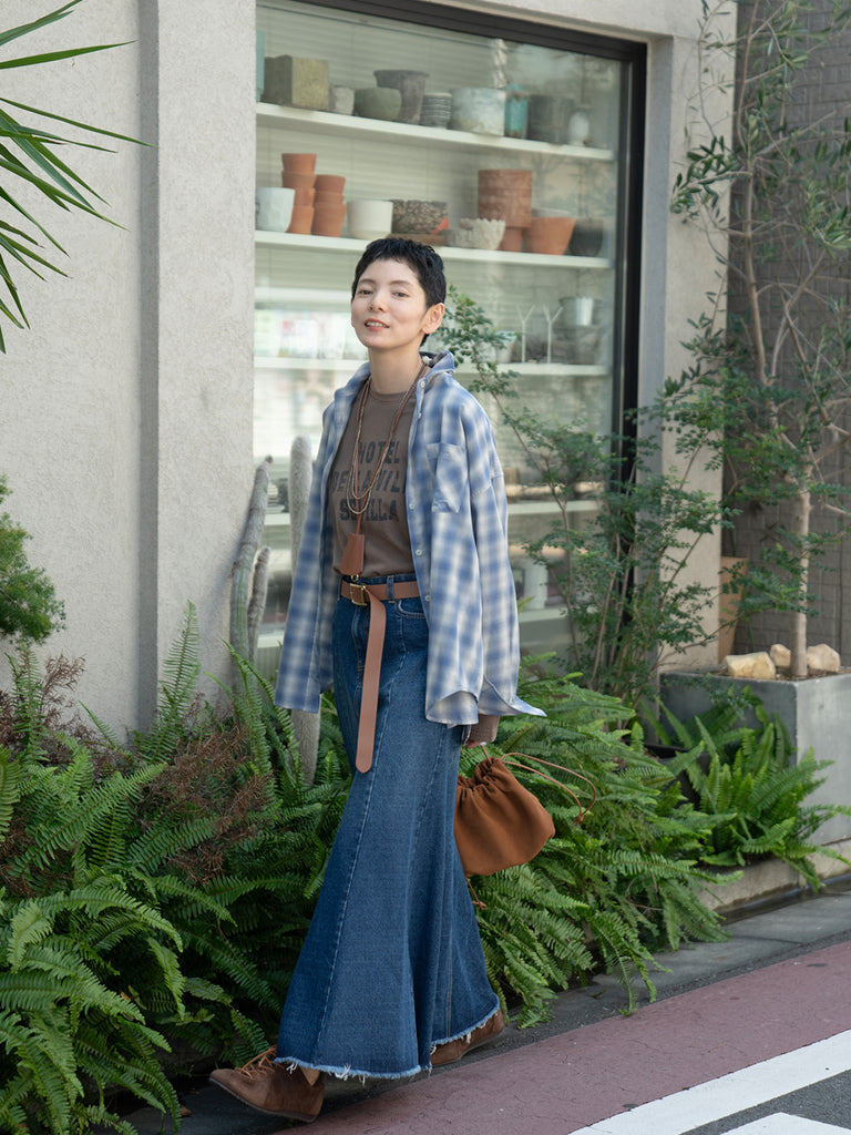 Model：163cm　着用サイズ：M