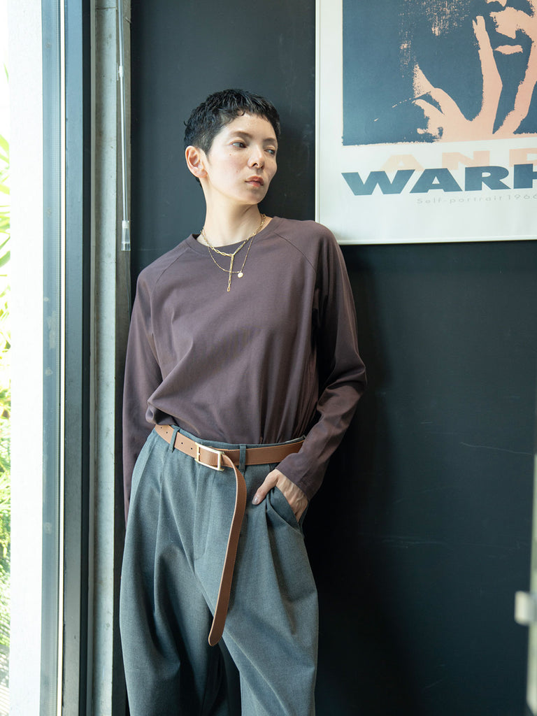 Model：163cm　着用サイズ：F