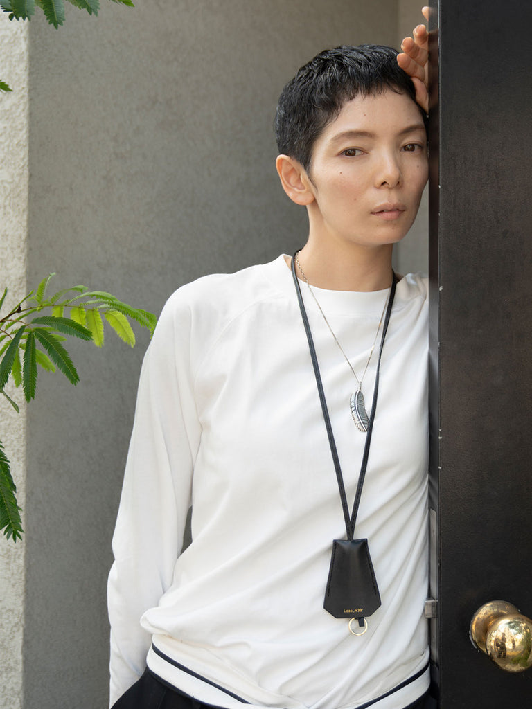 Model：163cm　着用サイズ：F