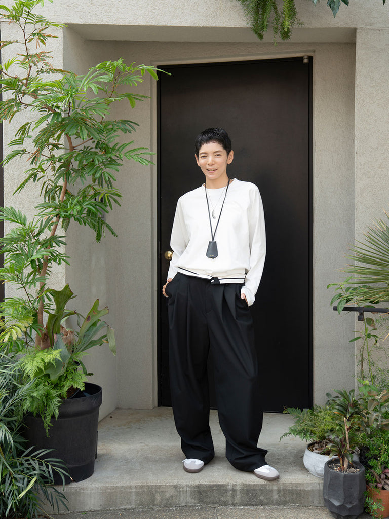 T-shirt：White　Key-clochette：Black