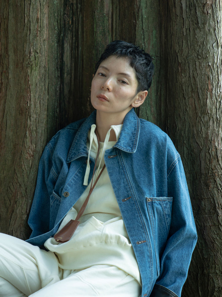 Model：163cm　着用サイズ：M