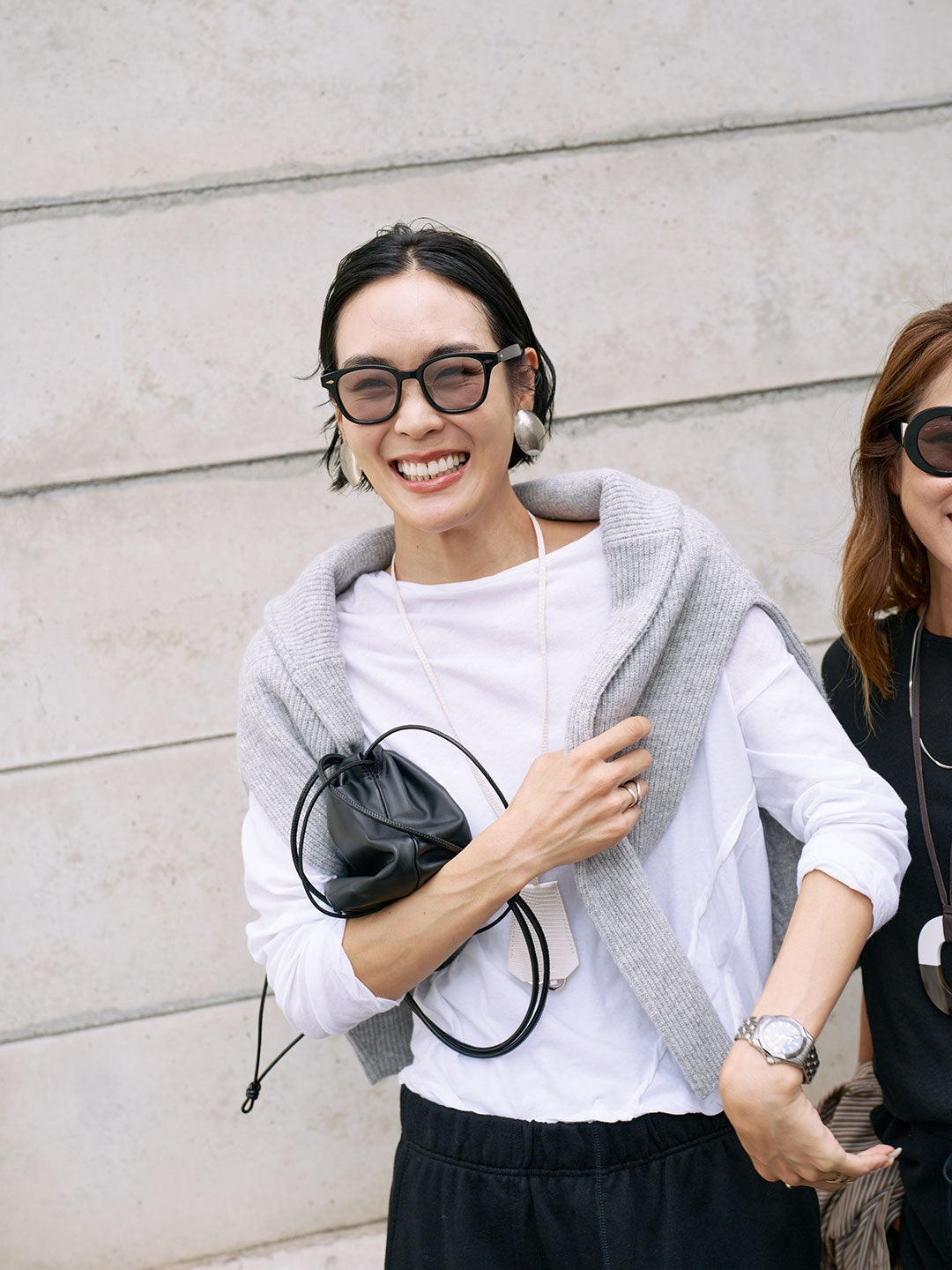 ハイゲージクルーネックロングスリーブ | Lazo_N33°（ラソエヌサーティ