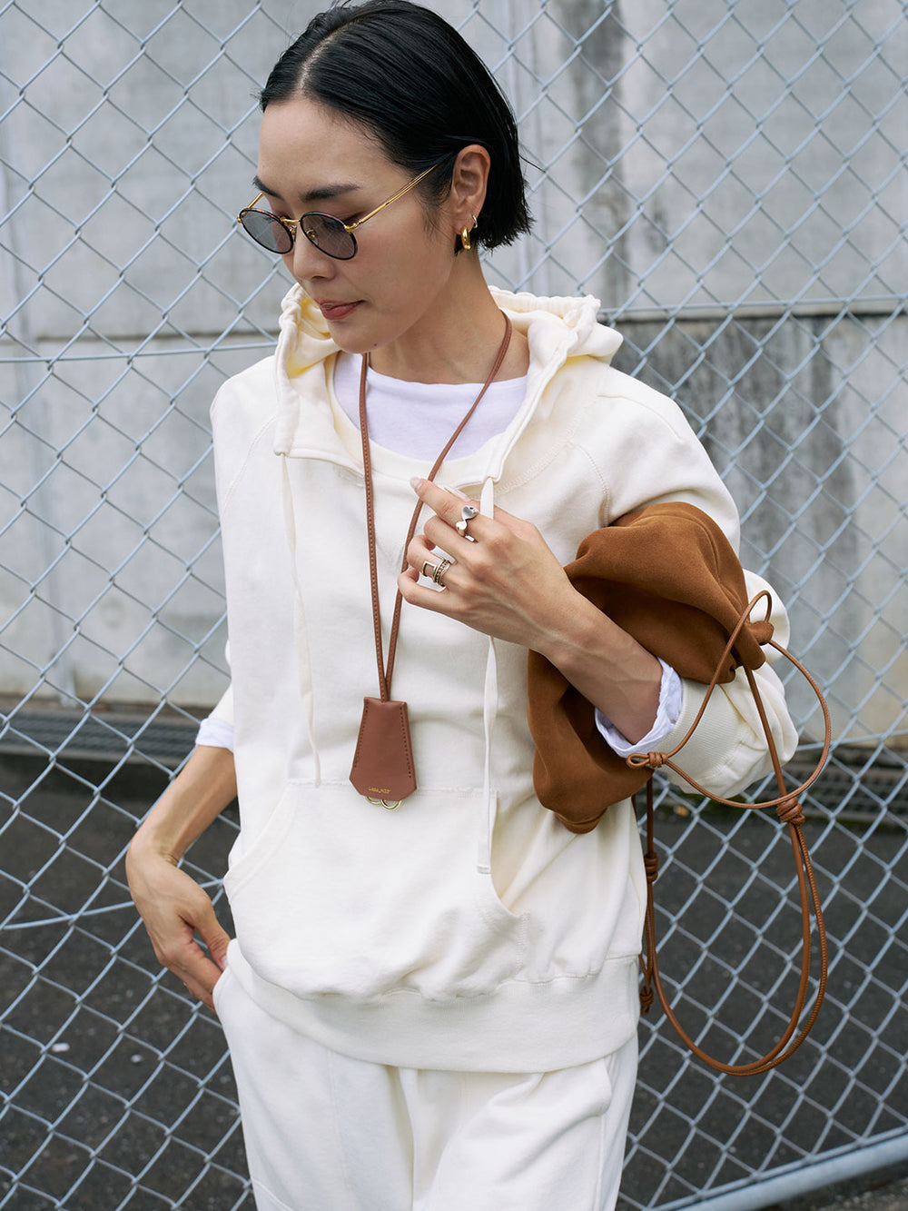 フーデッドスウェット