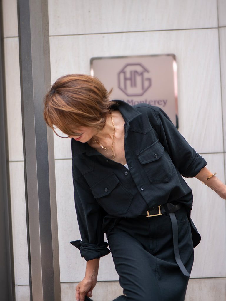 Model：165cm　着用サイズ：M