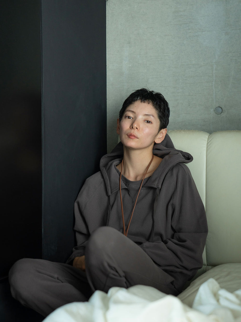 フーデッドスウェット