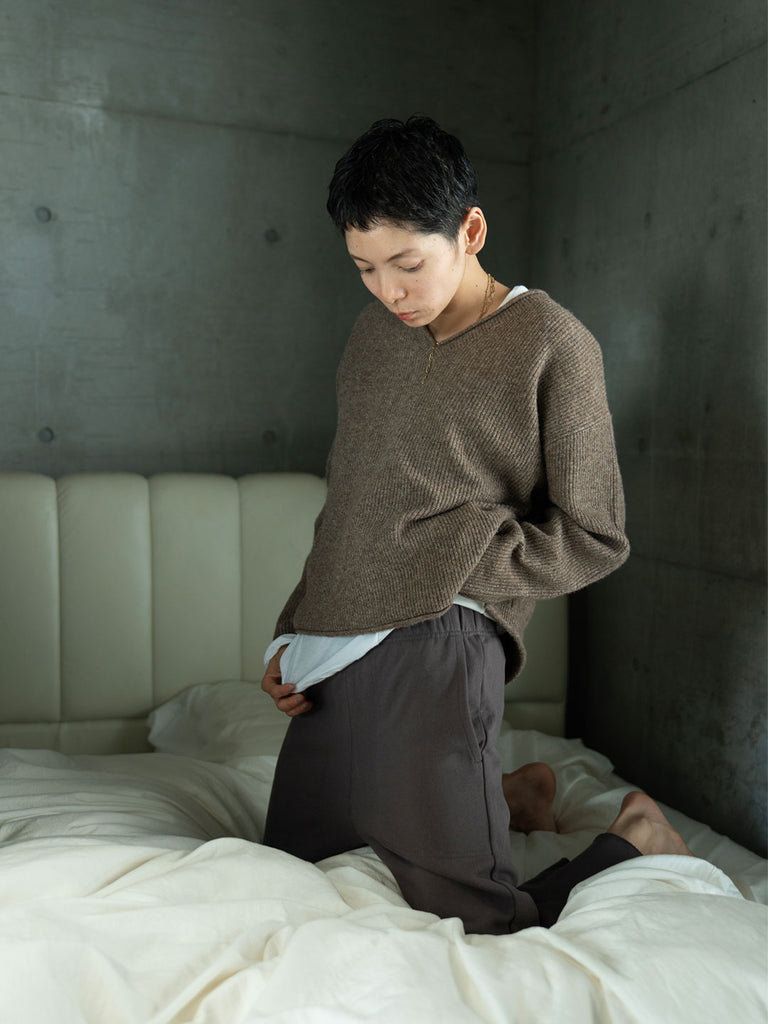 Model：163cm　着用サイズ：F