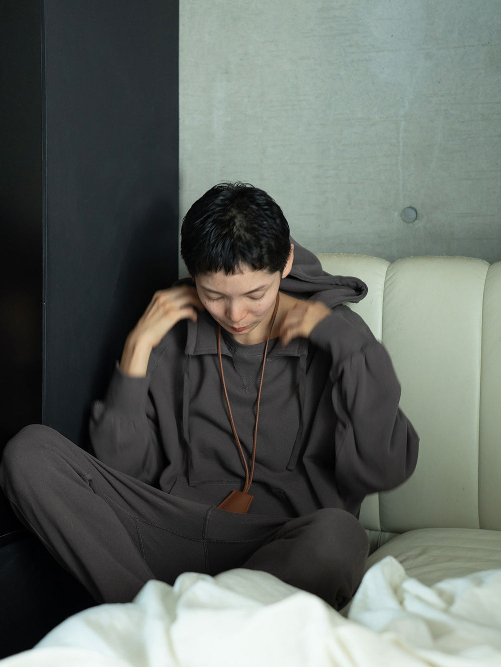 フーデッドスウェット