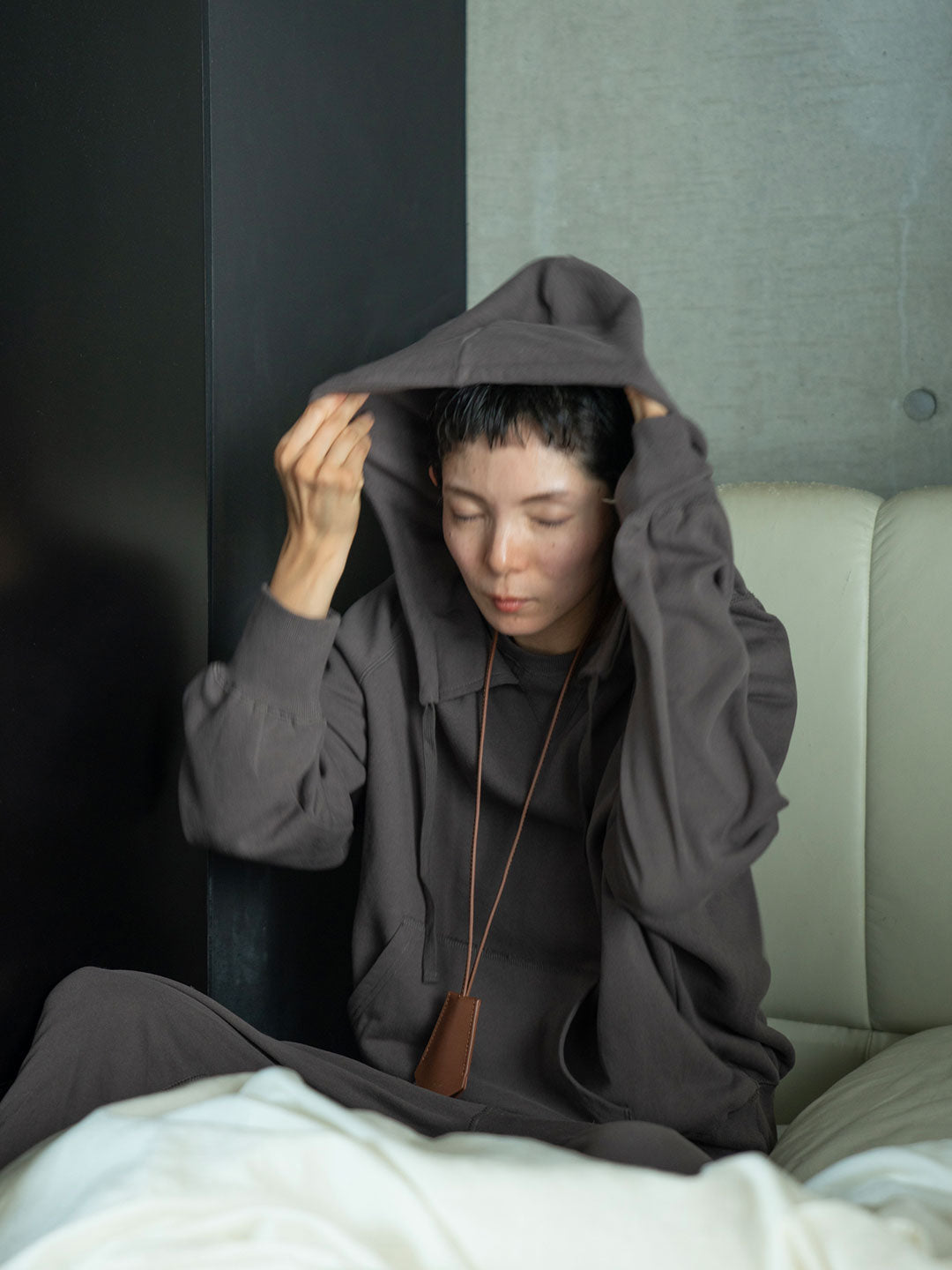 Model：163cm Size：F