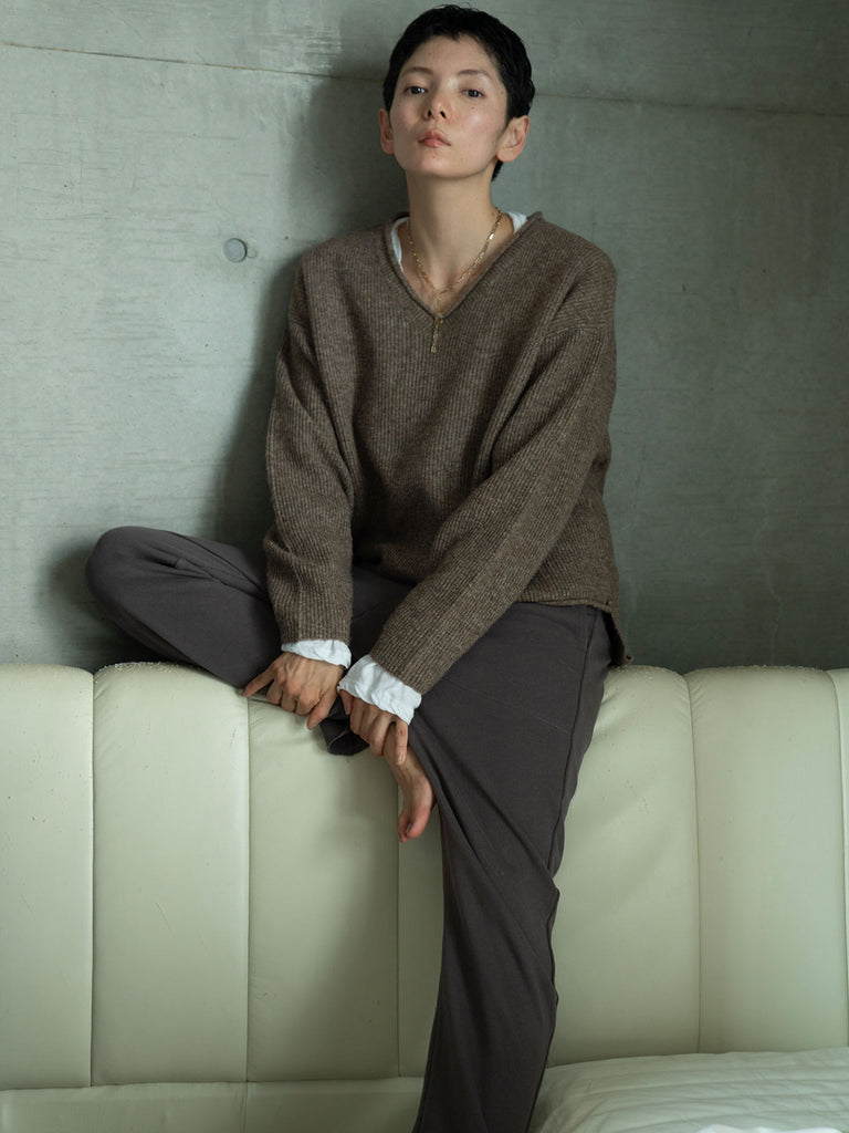 Model：163cm　着用サイズ：F