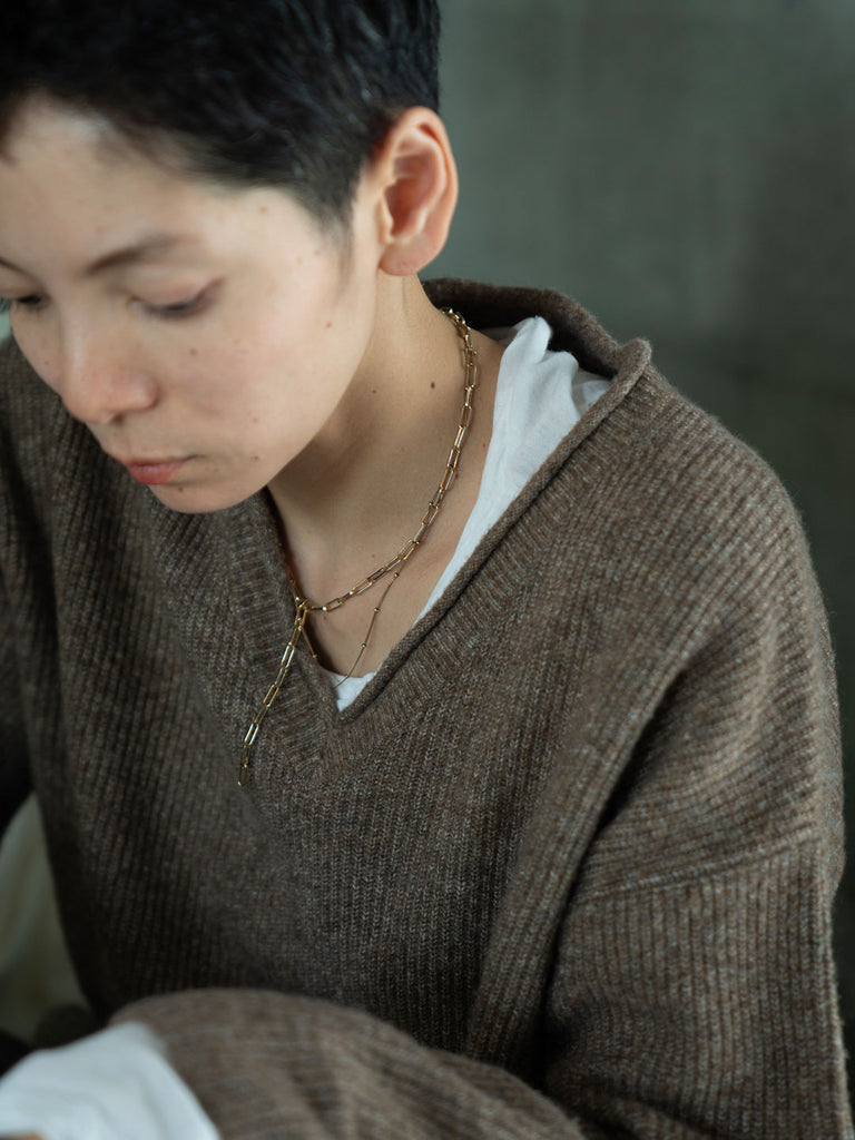 Model：163cm　着用サイズ：F