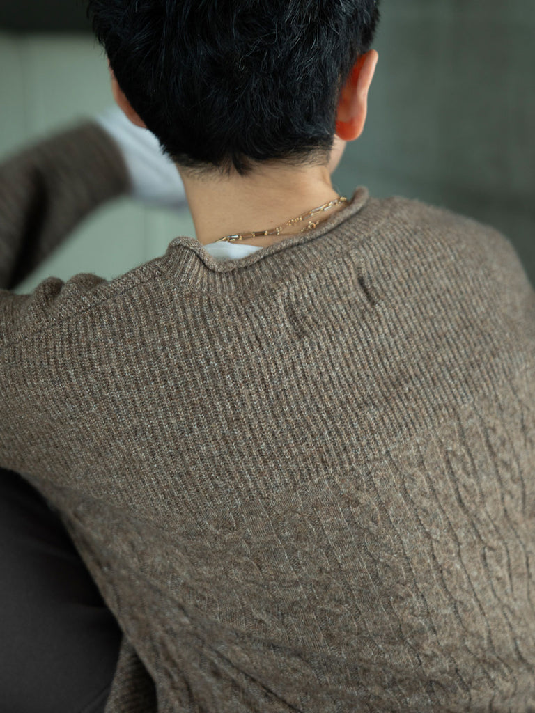 Model：163cm　着用サイズ：F