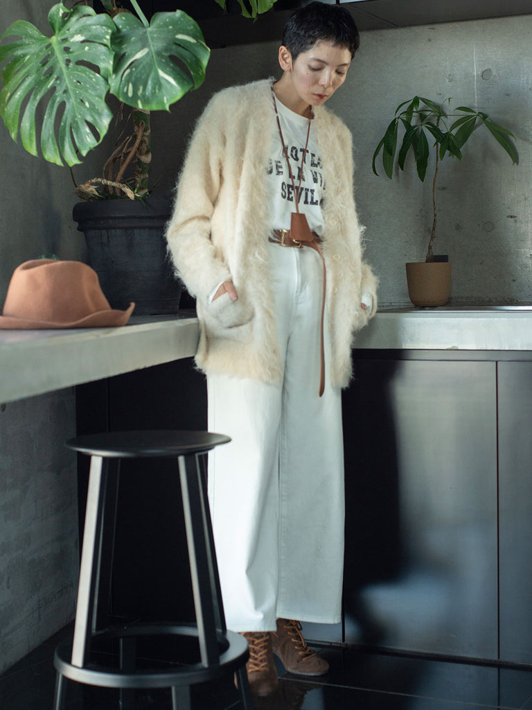 Model：163cm　着用サイズ：F